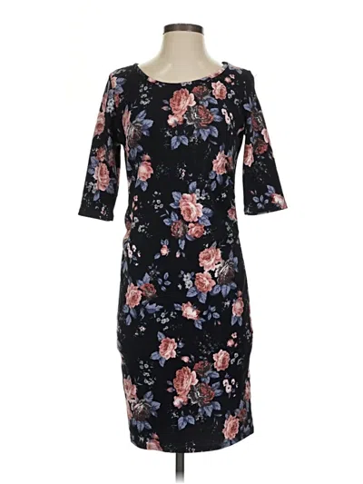 Pre-owned Pink Blush Casual Dress In Black