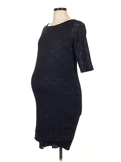 Pre-owned Pink Blush Casual Dress In Black