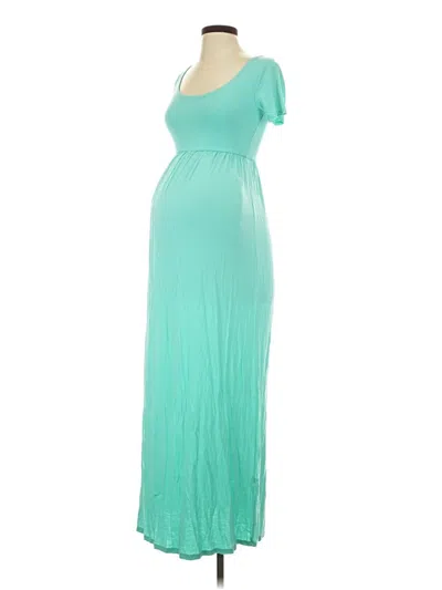Pre-owned Pink Blush Casual Dress In Blue