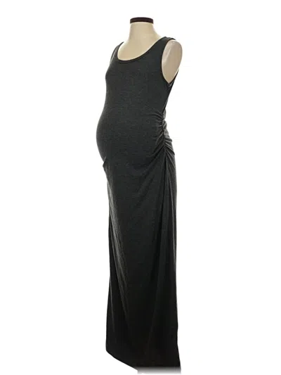 Pre-owned Pink Blush Casual Dress In Gray