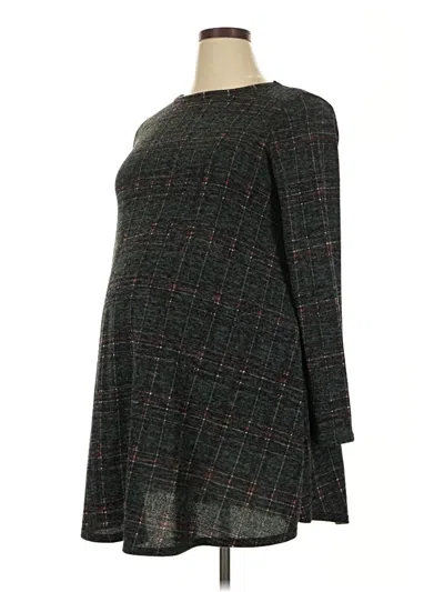 Pre-owned Pink Blush Casual Dress In Gray