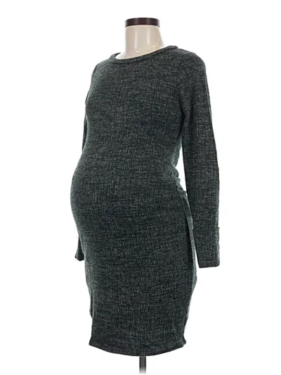 Pre-owned Pink Blush Casual Dress In Gray