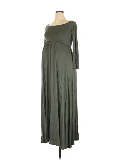Pre-owned Pink Blush Casual Dress In Green