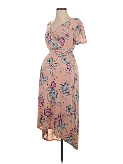 Pre-owned Pink Blush Casual Dress In Pink