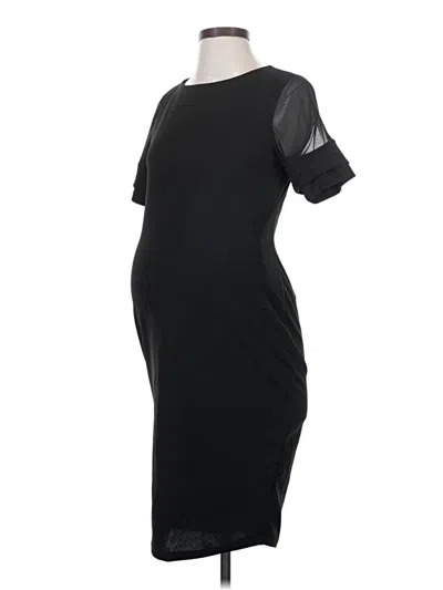 Pre-owned Pink Blush Cocktail Dress In Black