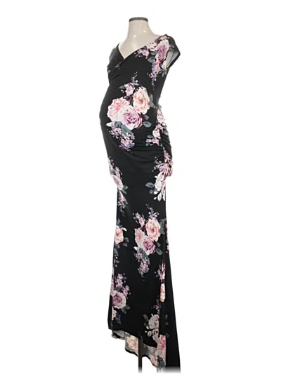 Pre-owned Pink Blush Cocktail Dress In Black
