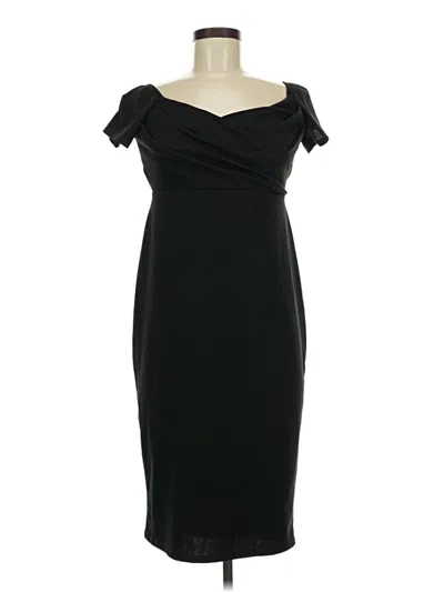 Pre-owned Pink Blush Cocktail Dress In Black
