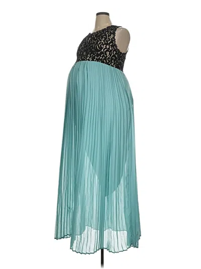 Pre-owned Pink Blush Cocktail Dress In Blue