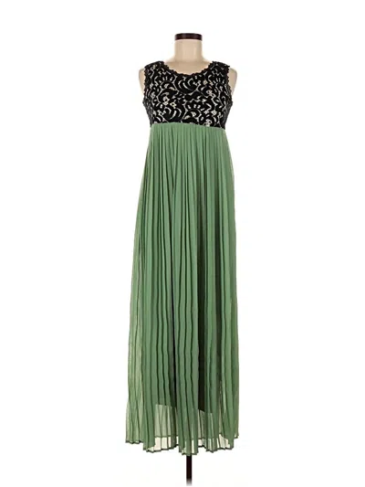 Pre-owned Pink Blush Cocktail Dress In Green