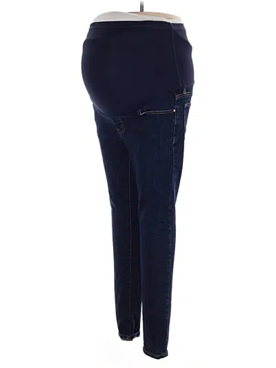 Pre-owned Pink Blush Jeggings In Blue