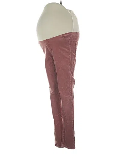 Pre-owned Pink Blush Jeggings In Burgundy