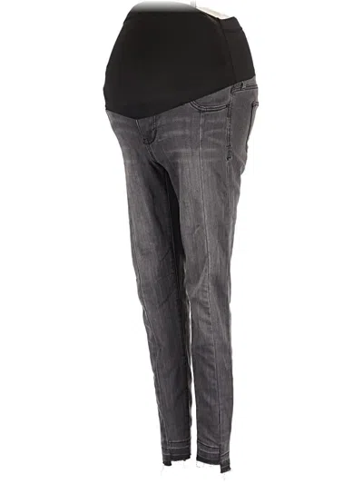 Pre-owned Pink Blush Jeggings In Gray