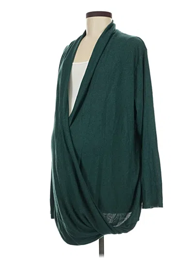 Pre-owned Pink Blush Kimono In Green