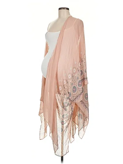 Pre-owned Pink Blush Kimono In Pink