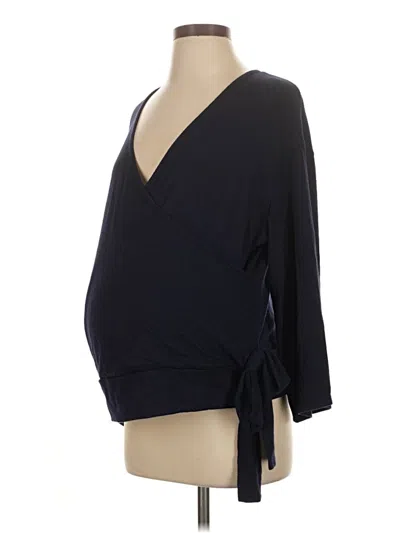 Pre-owned Pink Blush Pullover Sweater In Black