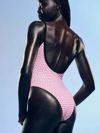 Pink By Frankies Bikinis August One Piece In