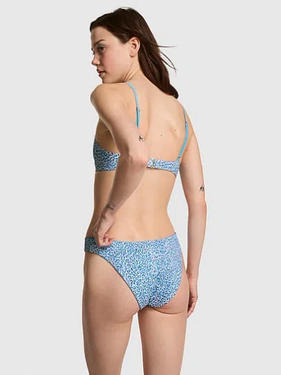 Pink By Frankies Bikinis Golden Hour Cheeky Bikini Bottom In Multi