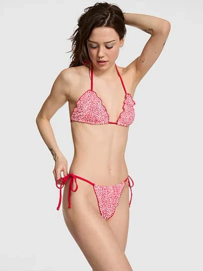 Pink By Frankies Bikinis Reign Bikini Top In