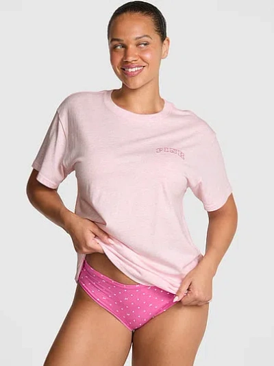 Pink Campus Cotton™ Bling Tee In