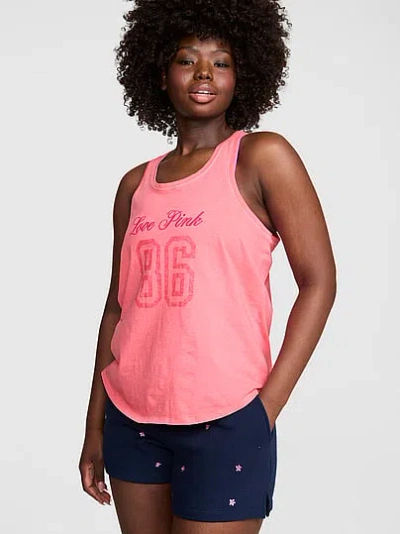 Pink Campus Cotton™ Tank Top In