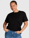 Pink Campus Cotton™ Tee In Black