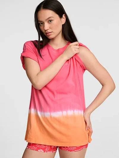 Pink Campus Cotton™ Tee In