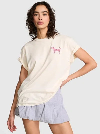 Pink Campus Cottonâ¢ Tee In Neutral