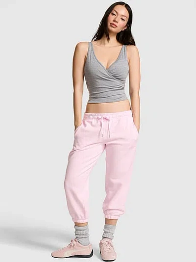 Pink Campus Fleece™ Capri Jogger Sweatpants In
