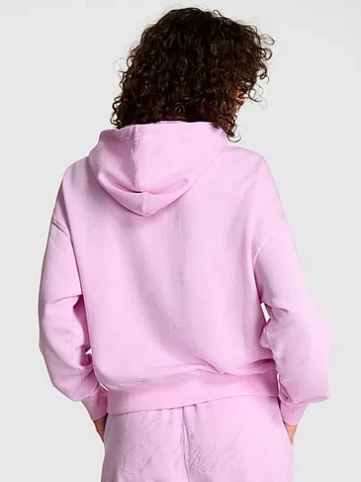 Pink Campus Fleece™ Half-zip Hoodie In Purple
