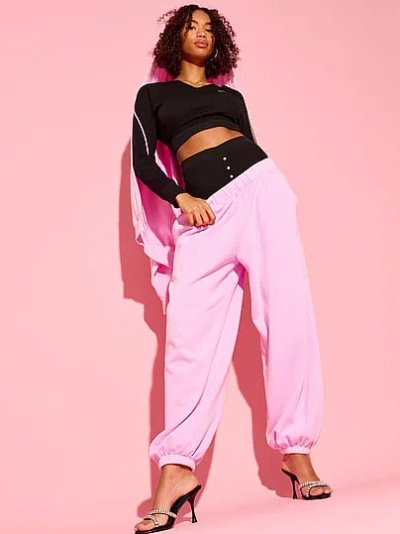 Pink Campus Fleece™ Oversized Sweatpants In Blue