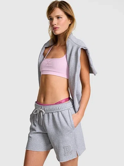Pink Campus Fleece™ Shorts In Gray