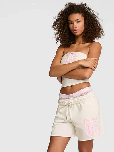 Pink Campus Fleece™ Shorts In Gray