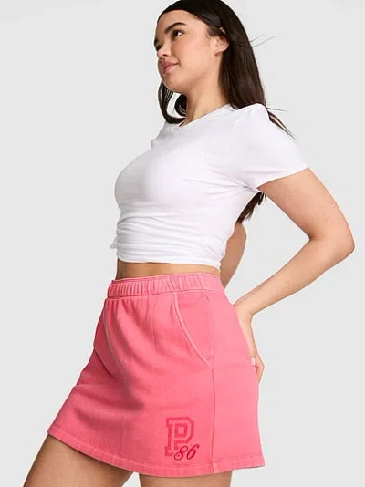 Pink Campus Fleece™ Skort In