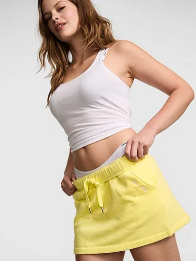 Pink Campus Fleece™ Skort In Yellow