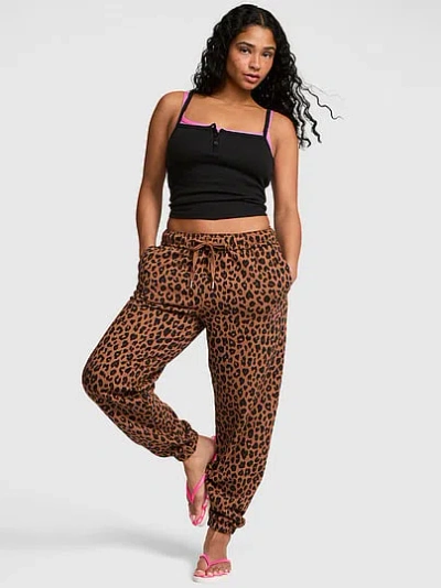 Pink Campus Fleece™ Sweatpants In Brown