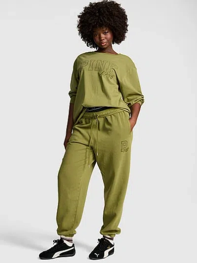 Pink Campus Fleece™ Sweatpants In Green