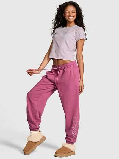 Pink Campus Fleece™ Sweatpants In Red