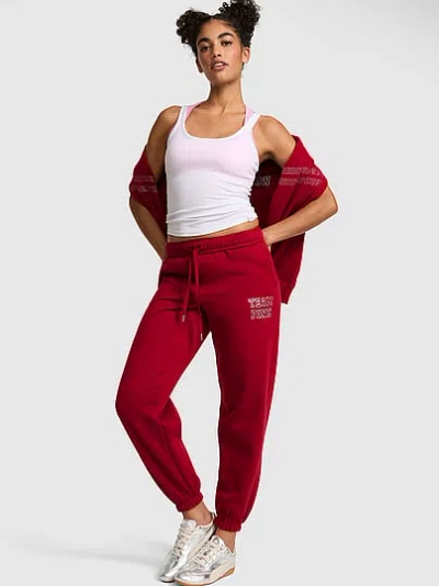 Pink Campus Fleece™ Sweatpants In Red