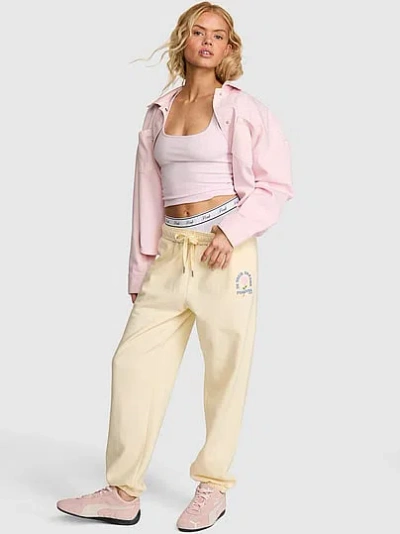 Pink Campus Fleece™ Sweatpants In Yellow
