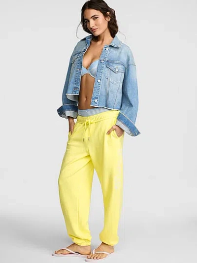 Pink Campus Fleece™ Sweatpants In Yellow