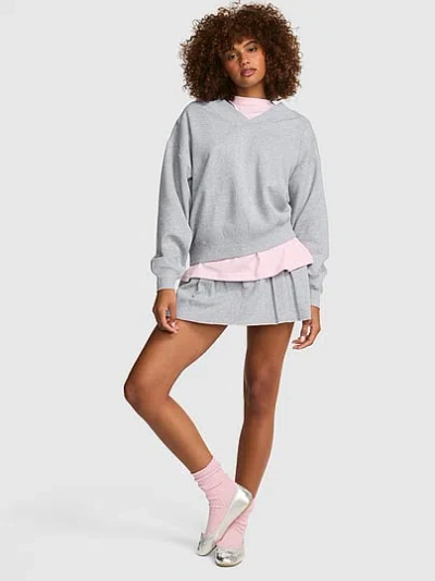 Pink Campus Fleece™ V-neck Sweatshirt In Blue