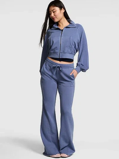 Pink Campus Terry™ Flare Pants In Metallic