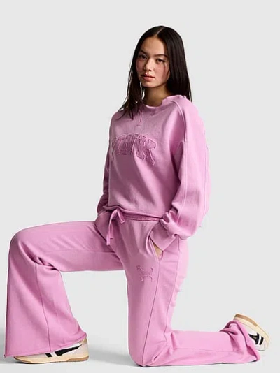 Pink Campus Terry™ Flare Pants In