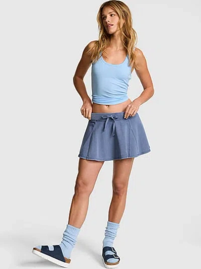 Pink Campus Terry™ Flirty Skort In Purple