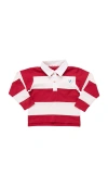 Pink Chicken Albert Rugby Shirt In Red