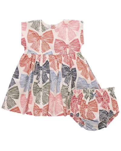Pink Chicken Kids' Baby Girls Adaline Dress Set In Multi