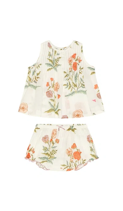 Pink Chicken Baby Girls Jaipur 2-piece Set In Neutral