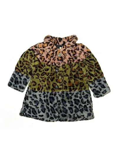 Pre-owned Pink Chicken Kids' Coat In Green