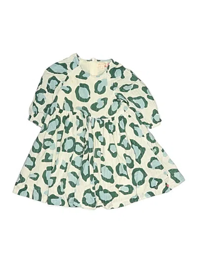 Pre-owned Pink Chicken Kids' Dress In Green