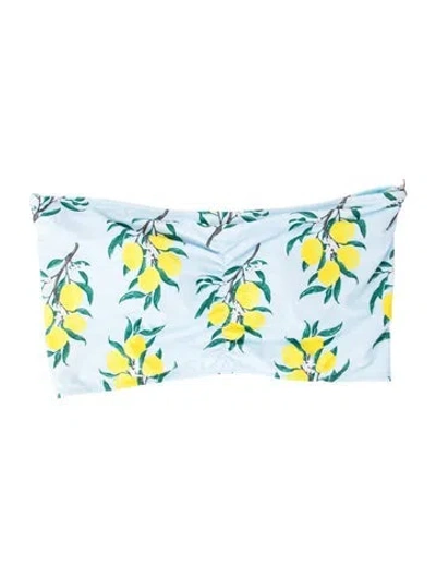 Pre-owned Pink Chicken Floral Print Bottoms In Blue
